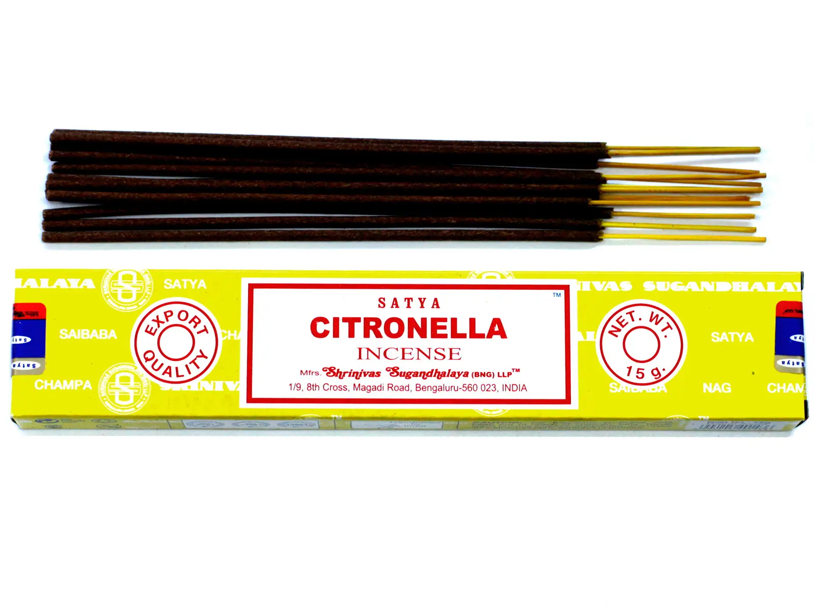 Satya Rökelsepinnar Citronella 15 g - produktbild 2