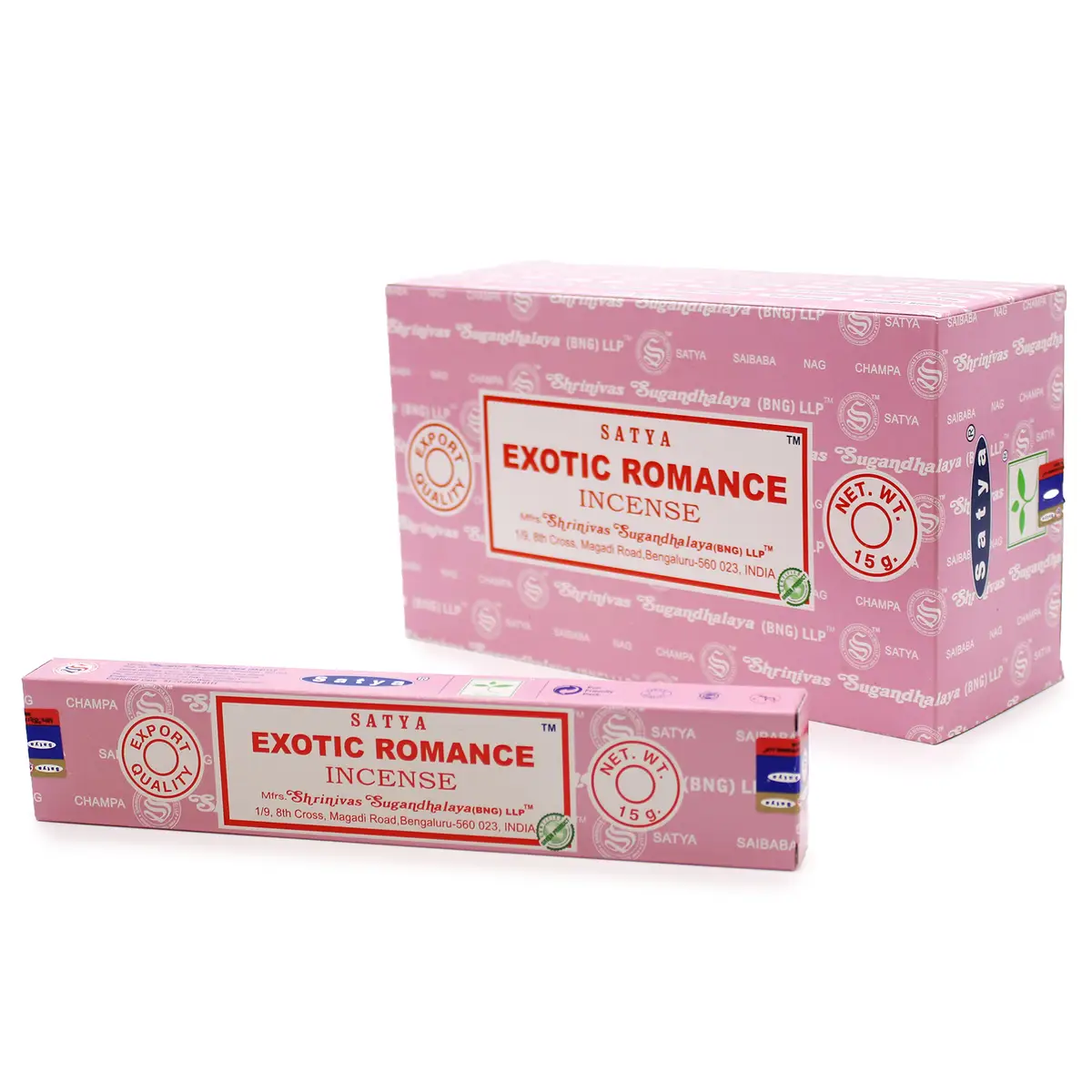 Satya Rökelsepinnar Exotic Romance 15g - produktbild 2