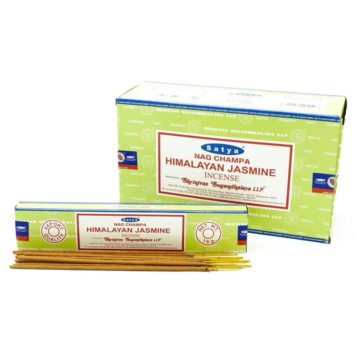 Satya rökelsepinnar Himalayan Jasmine 15 g - produktbild 3