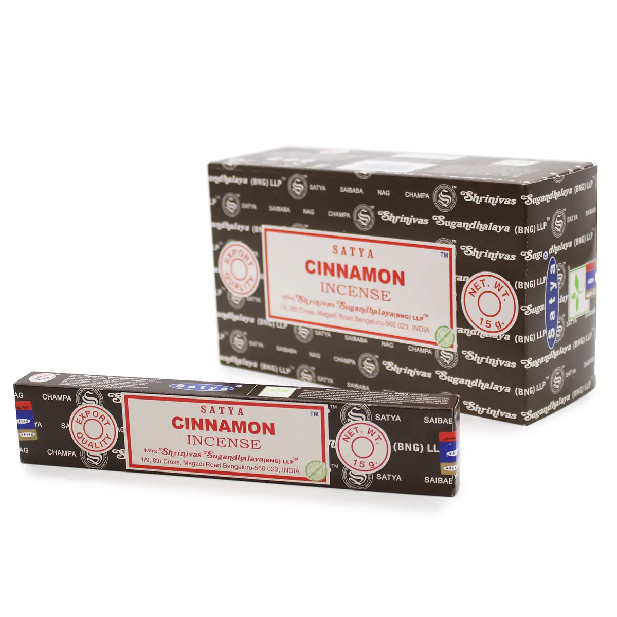 Satya Rökelsepinnar Kanel 15g - produktbild 2