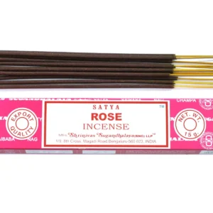 Satya rökelsepinnar med rosdoft 15 g - produktbild 2