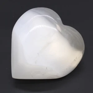 Selenithjärta 10 cm - produktbild 3