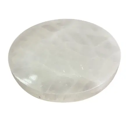 Selenitplatta 10 cm - slät - produktbild 3