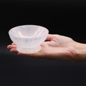 Selenitskål för ritualer 10 cm - produktbild 2