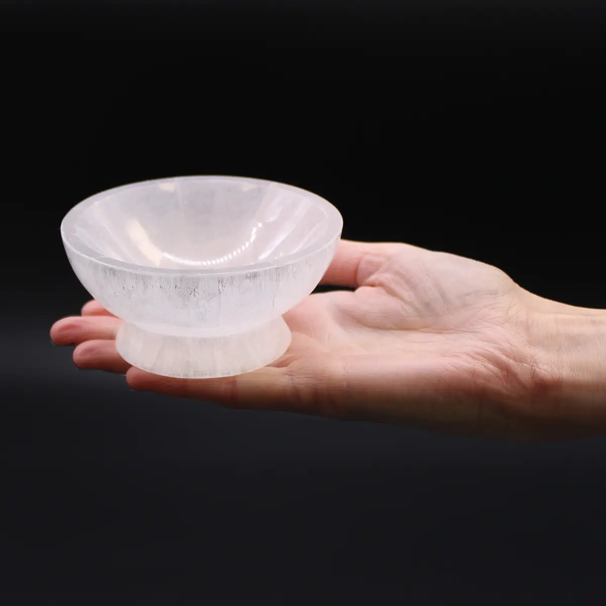 Selenitskål för ritualer 10 cm - produktbild 2