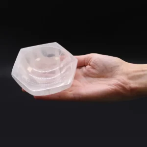 Selenitskål sexkantig 10 cm - produktbild 2