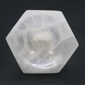 Selenitskål sexkantig 10 cm - produktbild 4