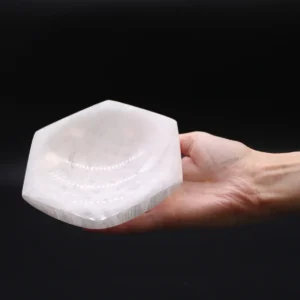 Selenitskål sexkantig 15 cm - produktbild 2
