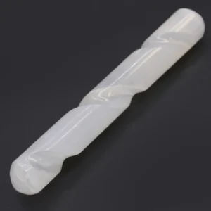 Selenitstav med spiral, 16 cm, rundade ändar - produktbild 3