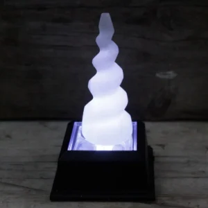 Selenittorn spiralformat enhörningshorn 10 cm - produktbild 4