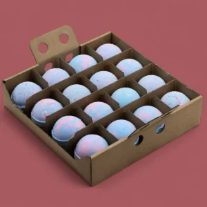 Set med 3 badbomber med babypuderdoft - produktbild 7