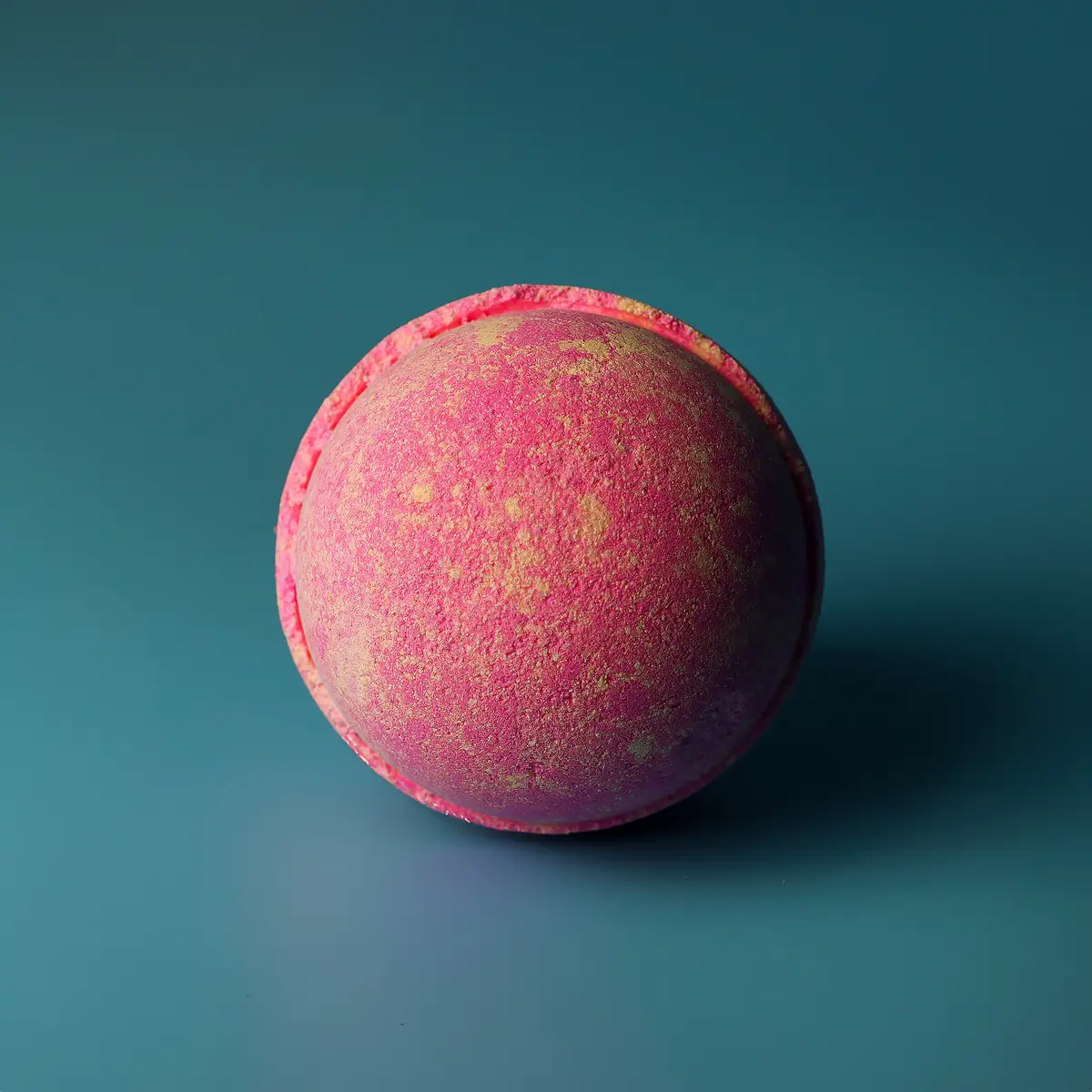 Set med 3 rosa badbomber med lemonaddoft - produktbild 3