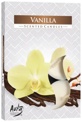 Set med 6 doftvärmeljus vanilj - produktbild 2