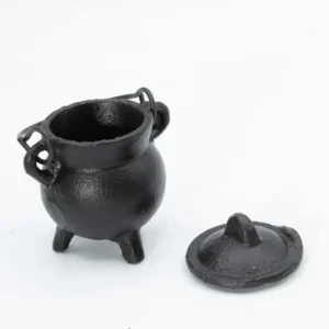 Set med extra små gjutjärnskittlar 5x7 cm - produktbild 5