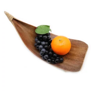 Set med fruktskålar i kokosblad, 3 delar - produktbild 2