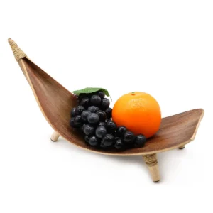 Set med fruktskålar i kokosblad, 3 delar - produktbild 3