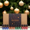 Set med juldoftoljor i 5 ml flaskor med droppare
