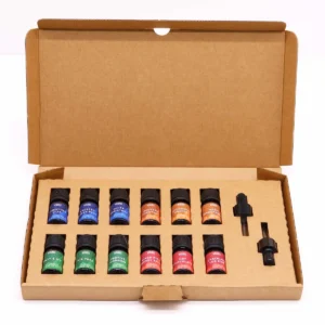 Set med juldoftoljor i 5 ml flaskor med droppare - produktbild 3