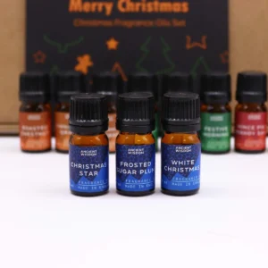 Set med juldoftoljor i 5 ml flaskor med droppare - produktbild 4