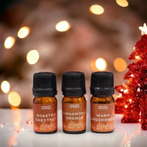 Set med juldoftoljor i 5 ml flaskor med droppare - produktbild 6