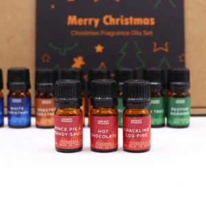 Set med juldoftoljor i 5 ml flaskor med droppare - produktbild 7