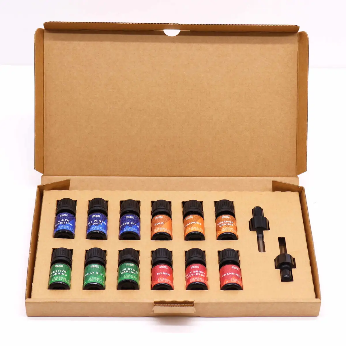 Set med juldoftoljor i 5 ml flaskor med pipett - produktbild 5
