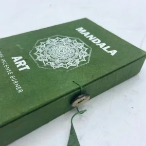 Set med reprökelse och silverpläterad hållare Mandalablomma - produktbild 2