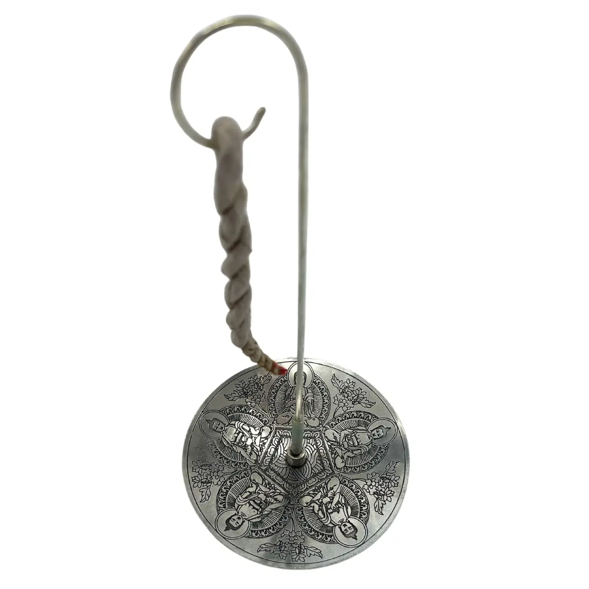 Set med reprökelse och silverpläterad hållare Pancha Buddha - produktbild 4