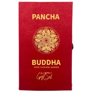 Set med reprökelse och silverpläterad hållare Pancha Buddha - produktbild 5