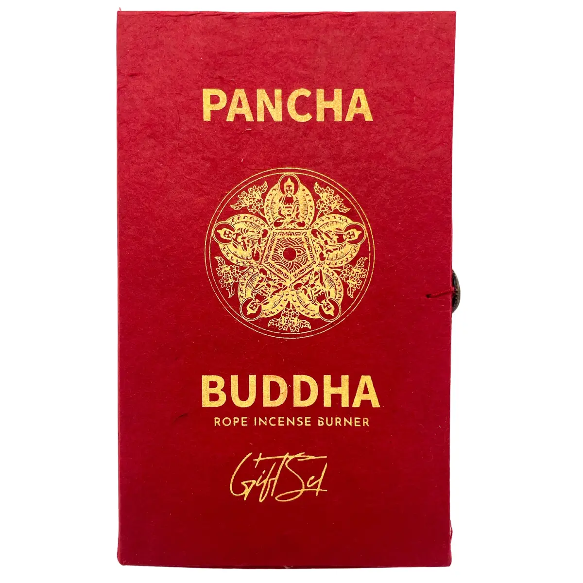Set med reprökelse och silverpläterad hållare Pancha Buddha - produktbild 5