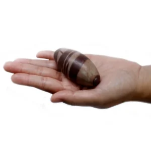 Shiva Lingam-sten 7,5 cm med 1 sten - produktbild 6