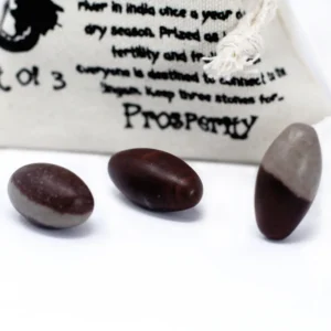 Shiva Lingam-sten i kvarts, 3 st - produktbild 4