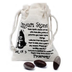 Shiva Lingam-sten i kvarts, 3 st - produktbild 5