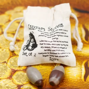 Shiva Lingam-stenar 2 tum, 2 stycken - produktbild 3