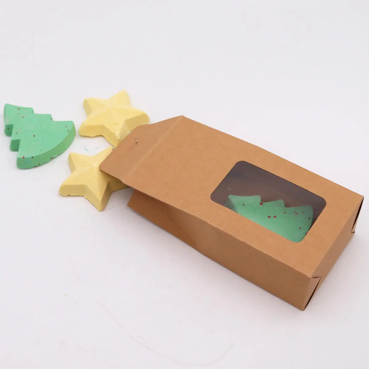 Silent Night juligt presentpaket med badbomber - produktbild 2