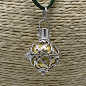 Silveränglarskällas halsband Healing 23 mm - produktbild 4