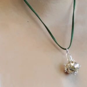 Silveränglarskällas halsband Healing 23 mm - produktbild 5