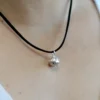Silveränglarskällor i silver med lyckobringande halsband 16 mm