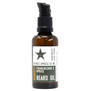 Flaska med skäggolja Nordic Spruce 50 ml med pump