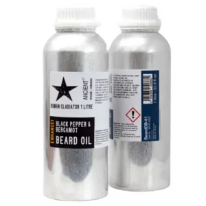 Skäggolja Spartan Hero 1 liter med patchouli, lime och cederträ - produktbild 6