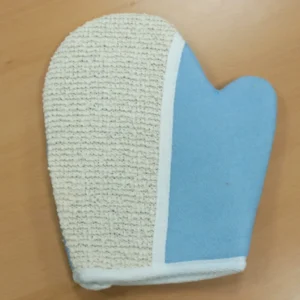 Skrubbvantar i jute och bomull, blandade färger - produktbild 4