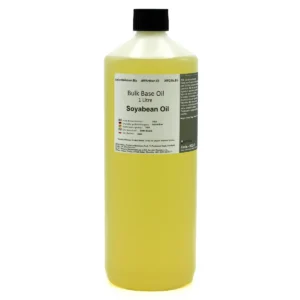 Flaska med 1 liter sojabönsolja basolja