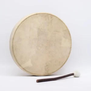 Spirit of the Bear - Shamantrumma med justerbar spänning och klubba, 40 cm - produktbild 4
