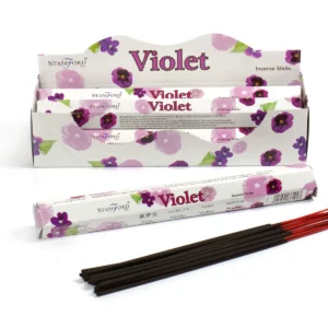 Stamford Premium Hex rökelsepinnar med violdoft - produktbild 4