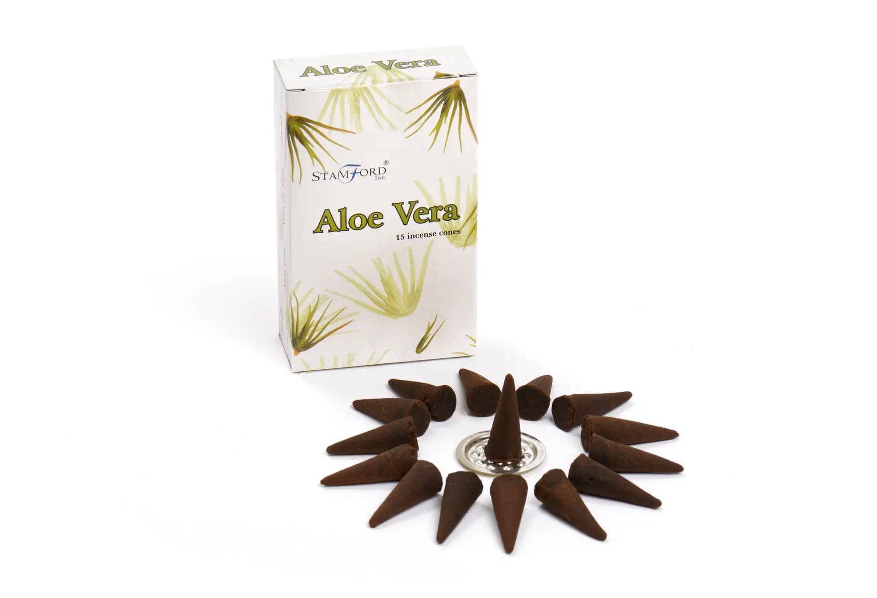 Stamford Premium rökelsekoner med aloe vera-doft - produktbild 2