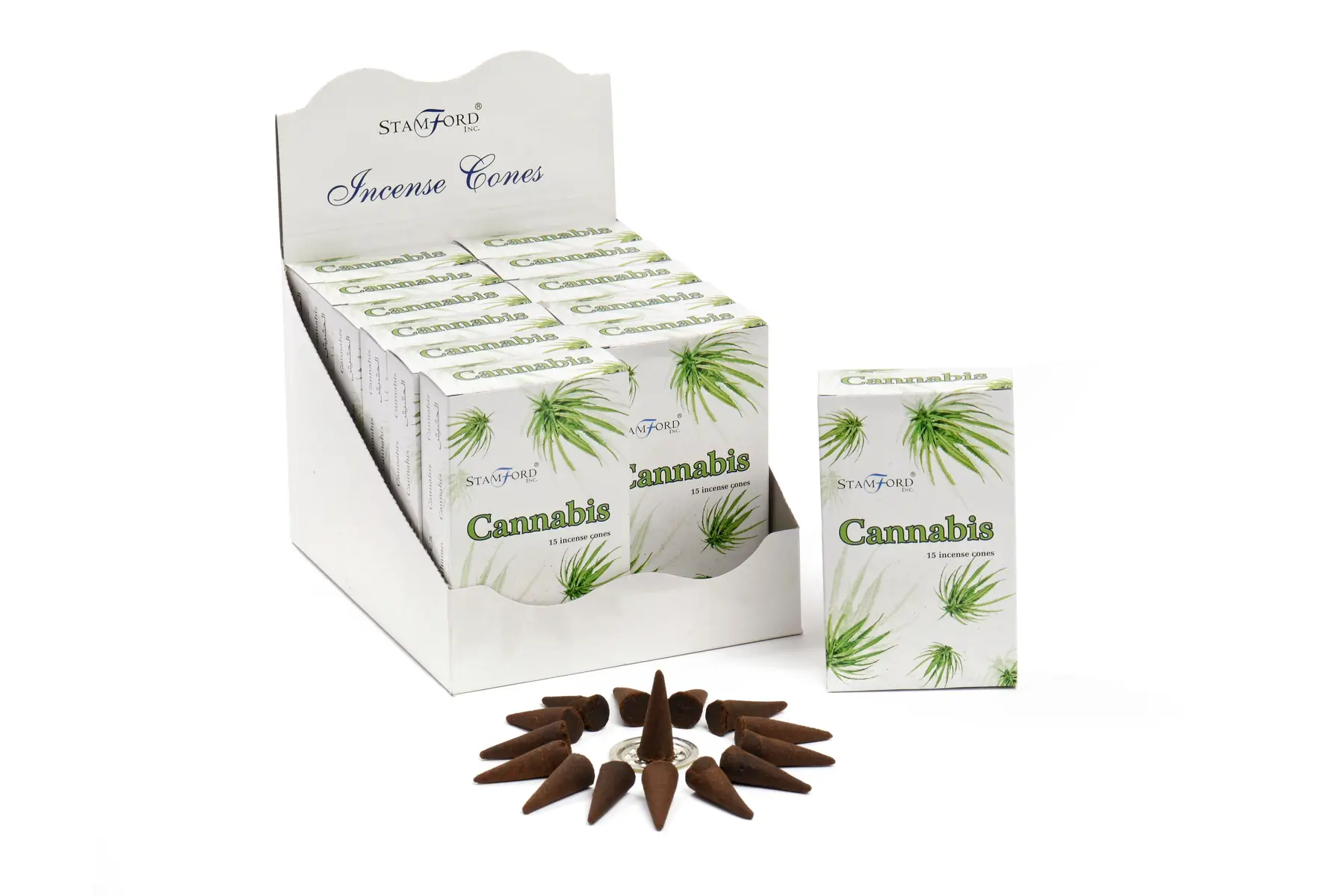 Stamford Premium Rökelsekoner med Cannabisdoft - produktbild 3