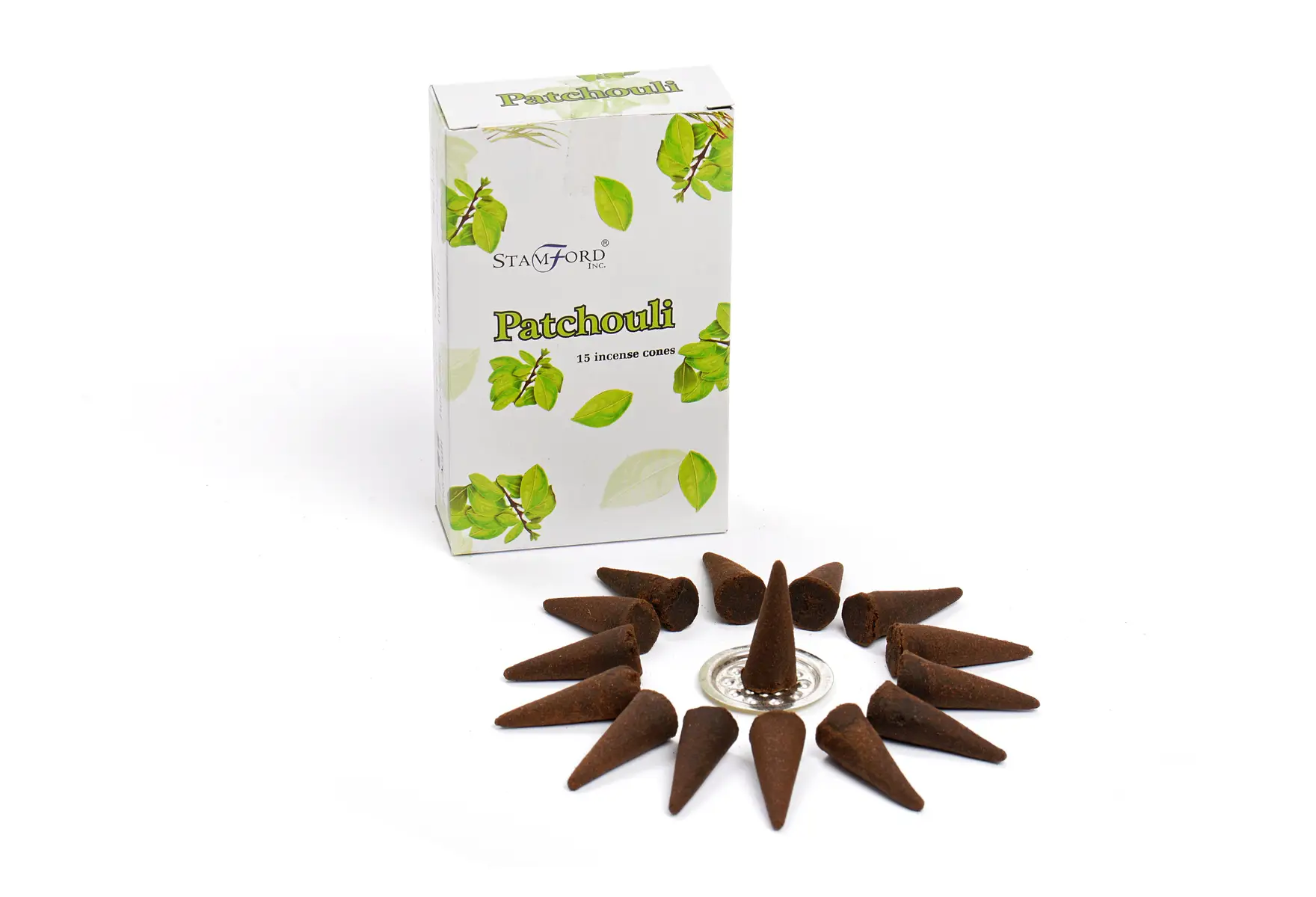 Stamford Premium rökelsekoner med patchoulidoft - produktbild 2