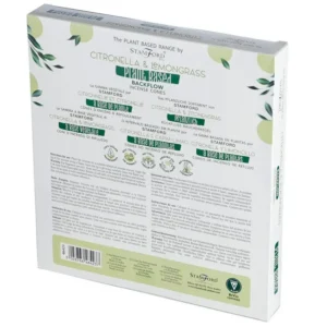 Stamford Premium Växtbaserade Backflow Rökelsekoner Citronella & Citrongräs - produktbild 2