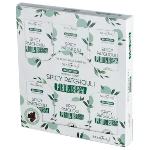 Stamford Premium Växtbaserade Backflow Rökelsekoner Spicy Patchouli - produktbild 3