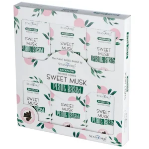 Stamford Premium Växtbaserade Backflow Rökelsekoner Sweet Musk - produktbild 3